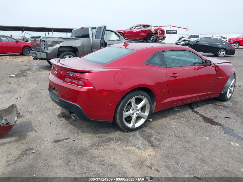 2014 Chevrolet Camaro Lt VIN: 2G1FB1E30E9173617 Lot: 37524209