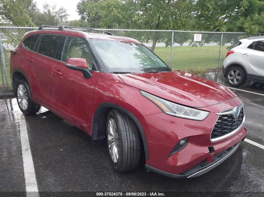 2023 Toyota Highlander Hybrid Platinum VIN: 5TDEBRCH4PS113978 Lot: 37524370