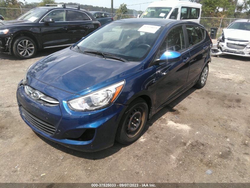 2016 Hyundai Accent Se VIN: KMHCT5AE3GU280393 Lot: 37525033