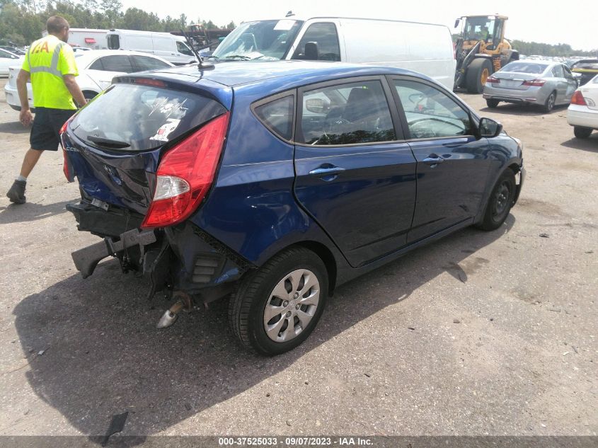 2016 Hyundai Accent Se VIN: KMHCT5AE3GU280393 Lot: 37525033