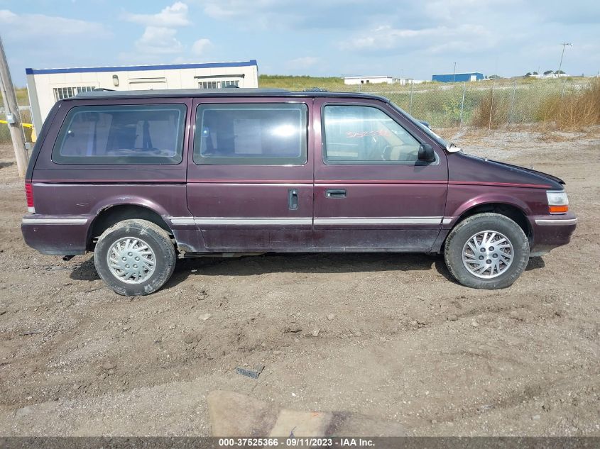 1P4GH44R6PX690194 1993 Plymouth Grand Voyager Se