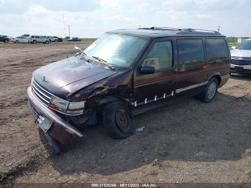 1P4GH44R6PX690194 1993 Plymouth Grand Voyager Se