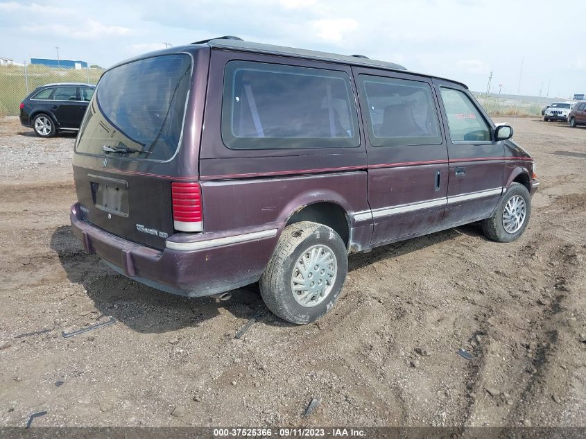 1P4GH44R6PX690194 1993 Plymouth Grand Voyager Se