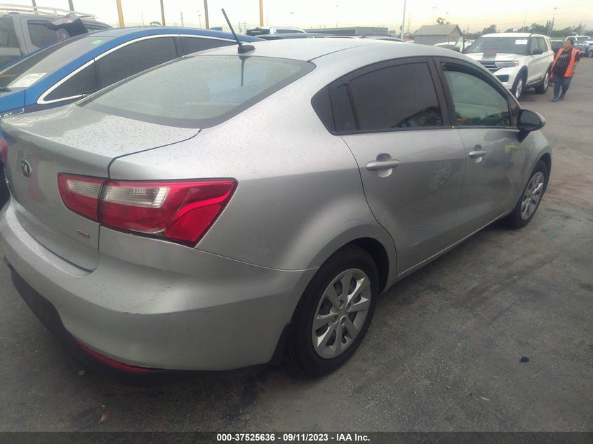 2016 KIA RIO VIN: KNADM4A38G6668316