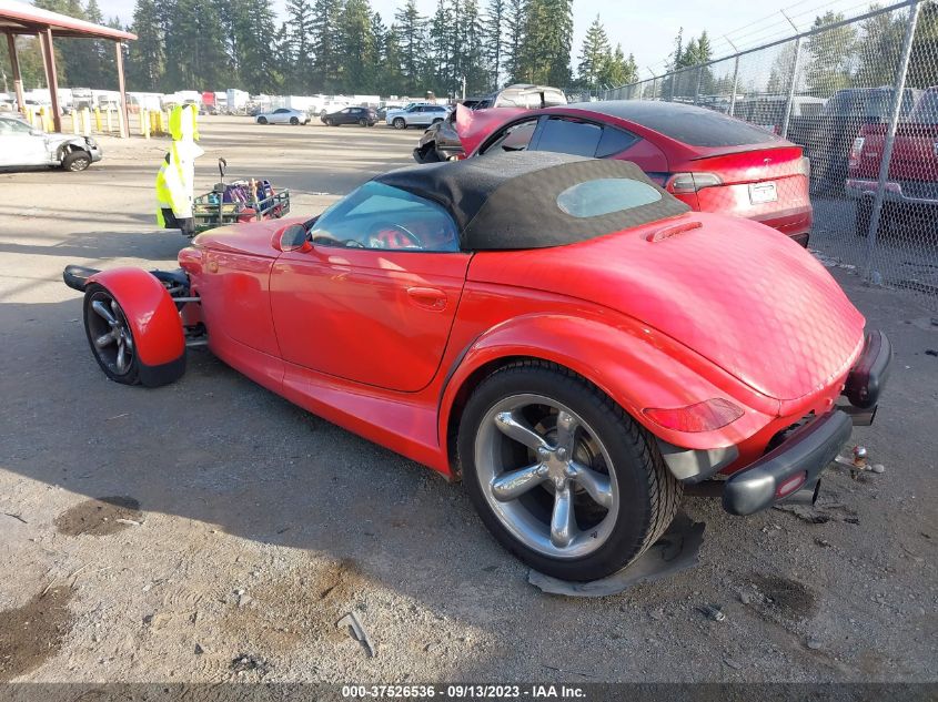 2000 Plymouth Prowler VIN: 1P3EW65G6YV605037 Lot: 37526536