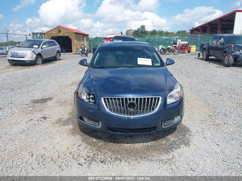 W04GX5GV2B1107647 2011 Buick Regal Cxl Turbo Russelsheim