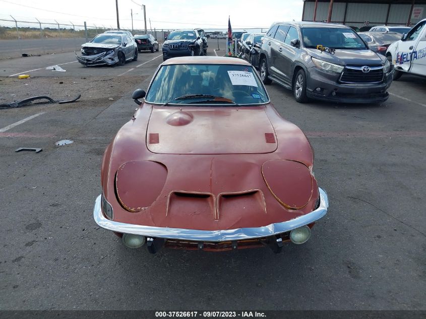 1973 Opel Gt VIN: 0Y07NC3005669 Lot: 37526617