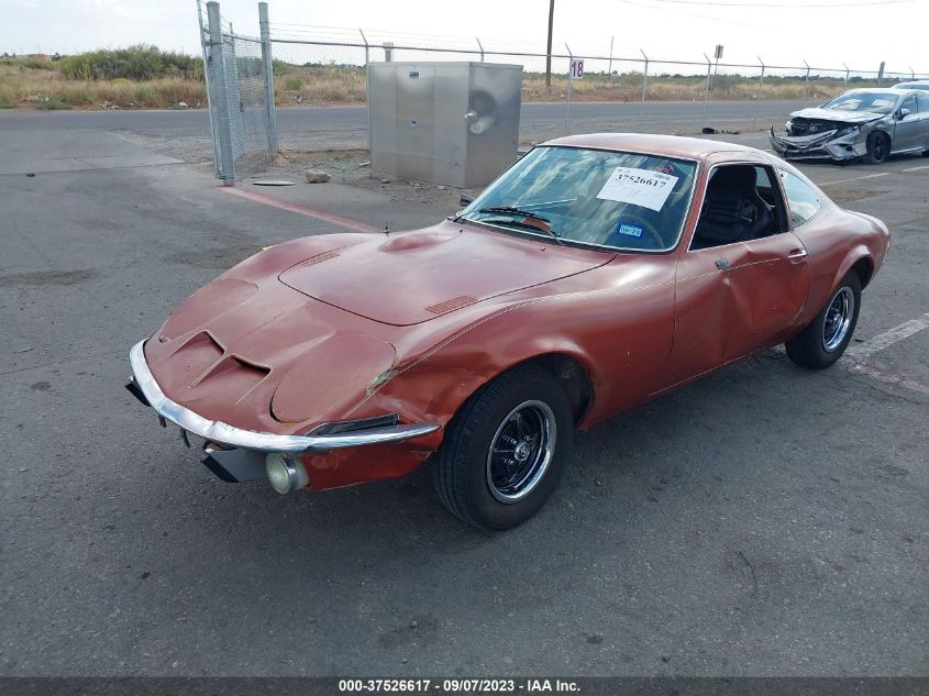 1973 Opel Gt VIN: 0Y07NC3005669 Lot: 37526617