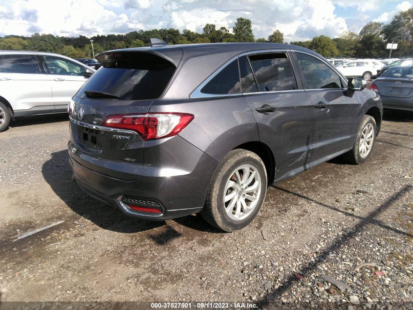 2017 Acura Rdx W/Technology Pkg/W/Technology/Acurawatch Plus Pkg VIN: 5J8TB4H58HL031393 Lot: 37527501