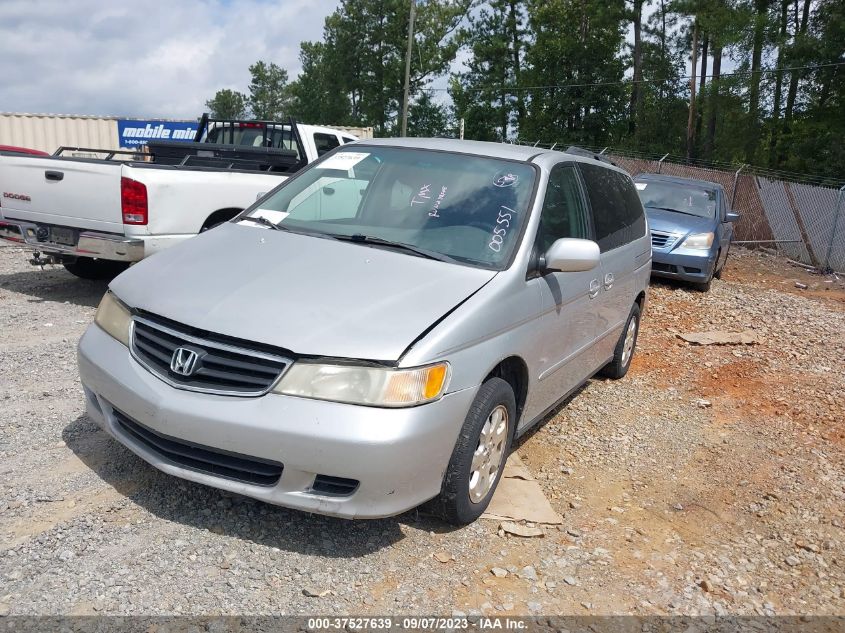 2004 Honda Odyssey Ex-L Res VIN: 5FNRL18054B005551 Lot: 37527639