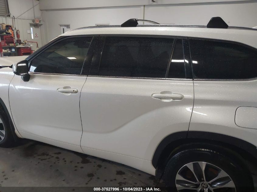 2021 Toyota Highlander Xle VIN: 5TDGZRAH8MS532709 Lot: 37527996