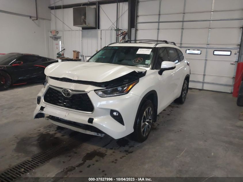 2021 Toyota Highlander Xle VIN: 5TDGZRAH8MS532709 Lot: 37527996