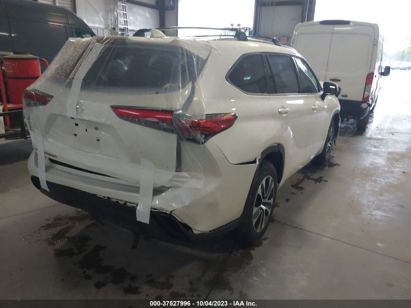 2021 Toyota Highlander Xle VIN: 5TDGZRAH8MS532709 Lot: 37527996