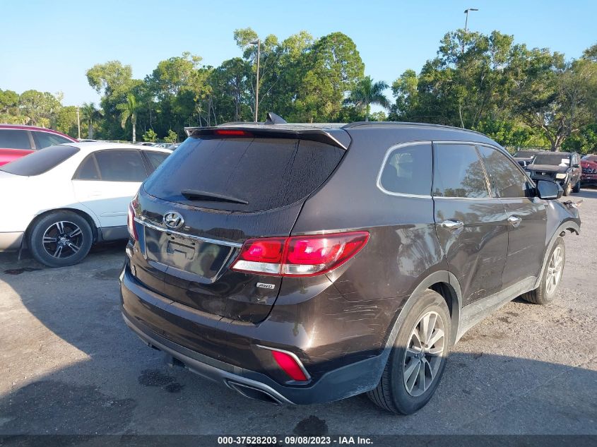 2017 Hyundai Santa Fe Se VIN: KM8SMDHFXHU218458 Lot: 37528203