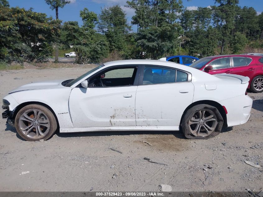 2022 Dodge Charger R/T VIN: 2C3CDXCT1NH129128 Lot: 37529423