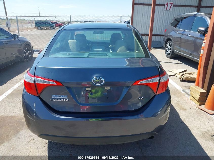 2015 Toyota Corolla Le VIN: 5YFBURHE7FP355750 Lot: 37529565