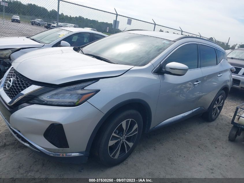 2020 Nissan Murano Sv Fwd VIN: 5N1AZ2BJ5LN139832 Lot: 38406674