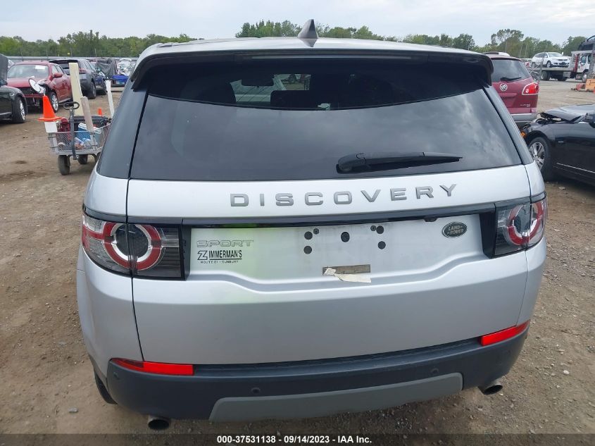 2017 Land Rover Discovery Sport Se VIN: SALCP2BG9HH715931 Lot: 37531138