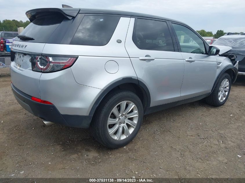 2017 Land Rover Discovery Sport Se VIN: SALCP2BG9HH715931 Lot: 37531138