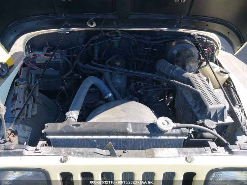 1995 Jeep Wrangler / Yj S/Rio Grande VIN: 1J4FY19P0SP240081 Lot: 37532116