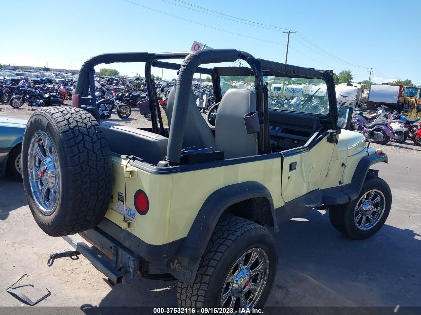 1995 Jeep Wrangler / Yj S/Rio Grande VIN: 1J4FY19P0SP240081 Lot: 37532116