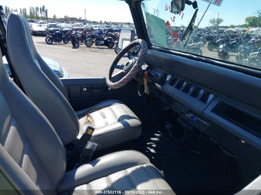 1995 Jeep Wrangler / Yj S/Rio Grande VIN: 1J4FY19P0SP240081 Lot: 37532116