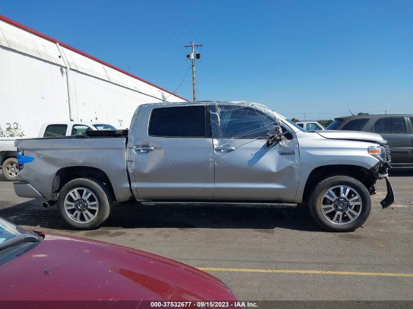 2020 Toyota Tundra Platinum VIN: 5TFAY5F18LX919055 Lot: 37532677