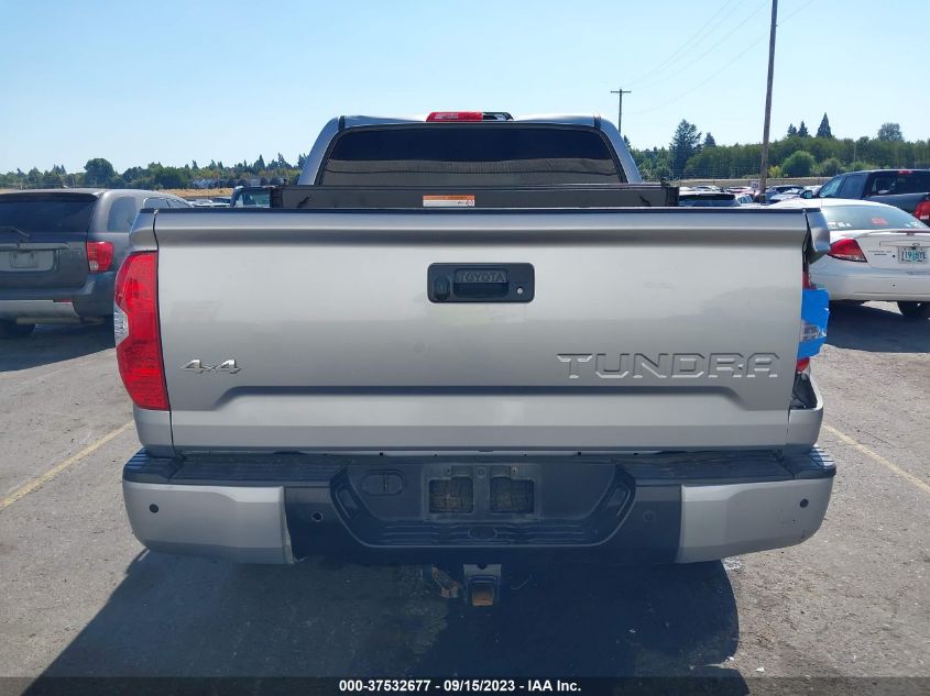 2020 Toyota Tundra Platinum VIN: 5TFAY5F18LX919055 Lot: 37532677