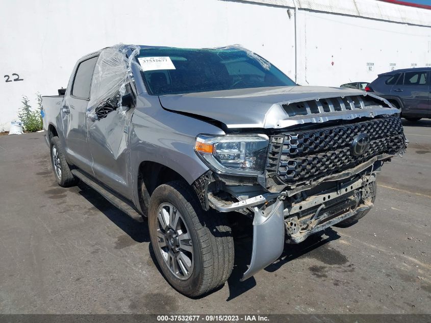 2020 Toyota Tundra Platinum VIN: 5TFAY5F18LX919055 Lot: 37532677