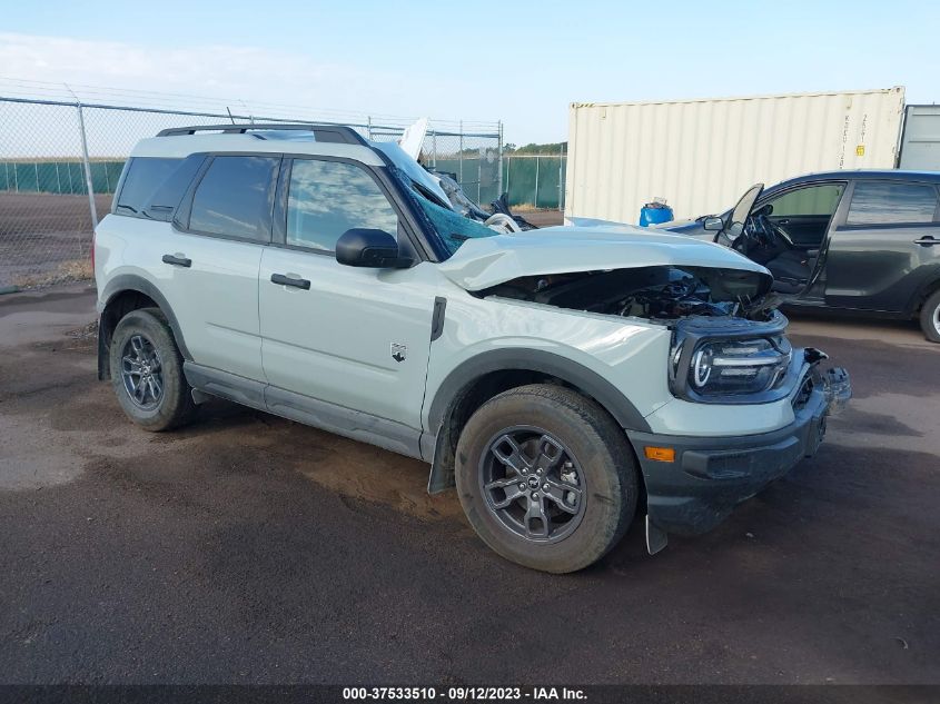 2022 Ford Bronco Sport Big Bend VIN: 3FMCR9B66NRE02021 Lot: 37533510