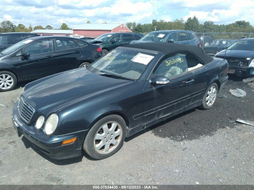 WDBLK65G52T110848 2002 Mercedes-Benz Clk-Class Base (A5)