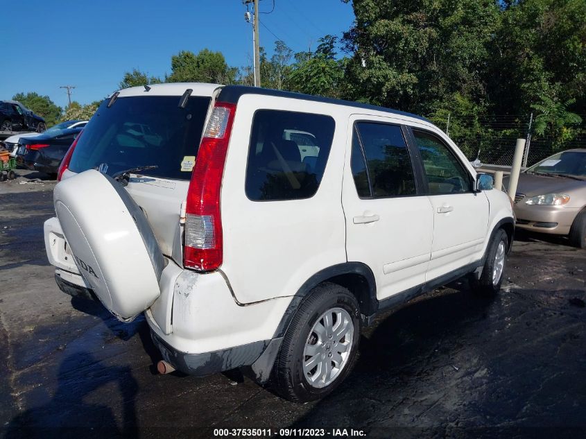 2006 Honda Cr-V Ex Se VIN: SHSRD789X6U435134 Lot: 37535011