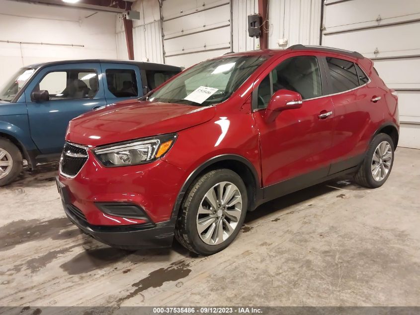 2017 Buick Encore Preferred VIN: KL4CJASB7HB054937 Lot: 37535486