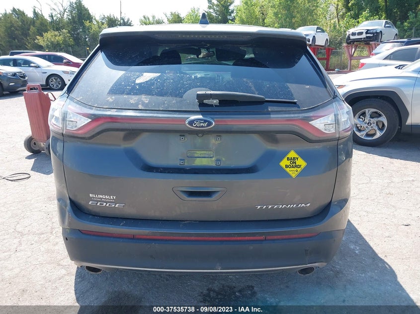 2017 Ford Edge Titanium VIN: 2FMPK3K83HBB51918 Lot: 37535738