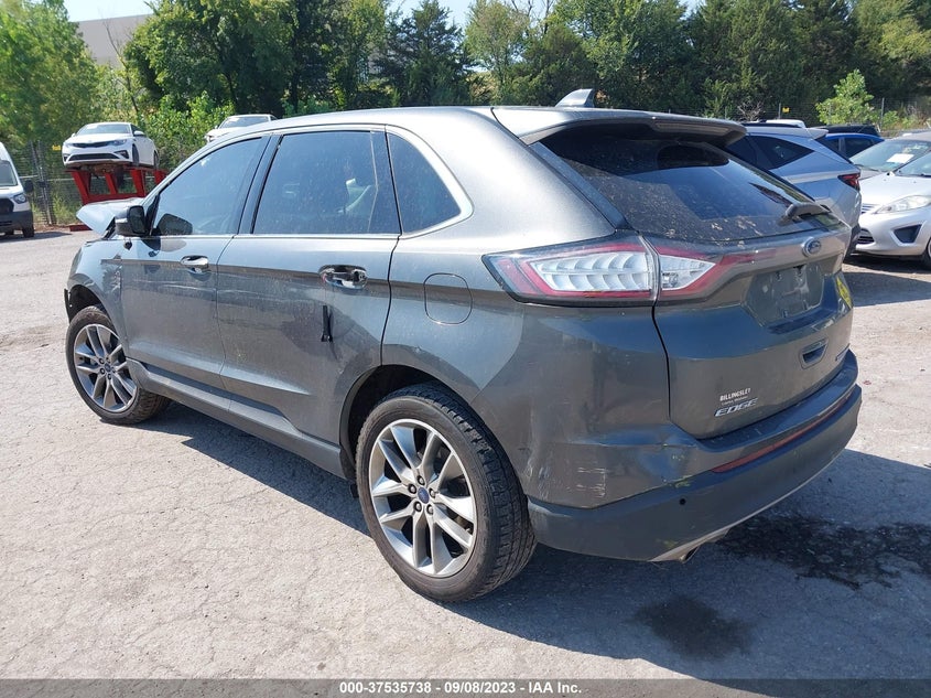 2017 Ford Edge Titanium VIN: 2FMPK3K83HBB51918 Lot: 37535738