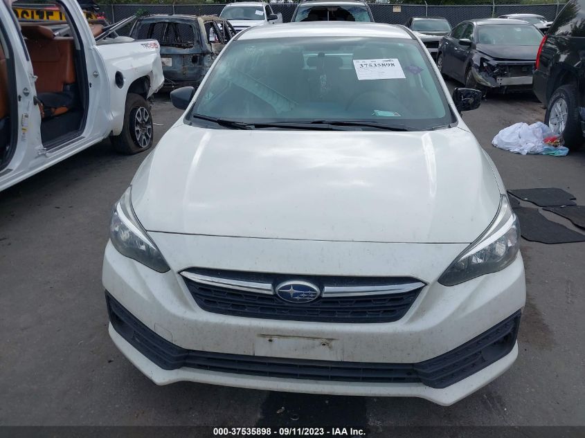 2021 Subaru Impreza VIN: 4S3GKAB68M3604867 Lot: 37535898