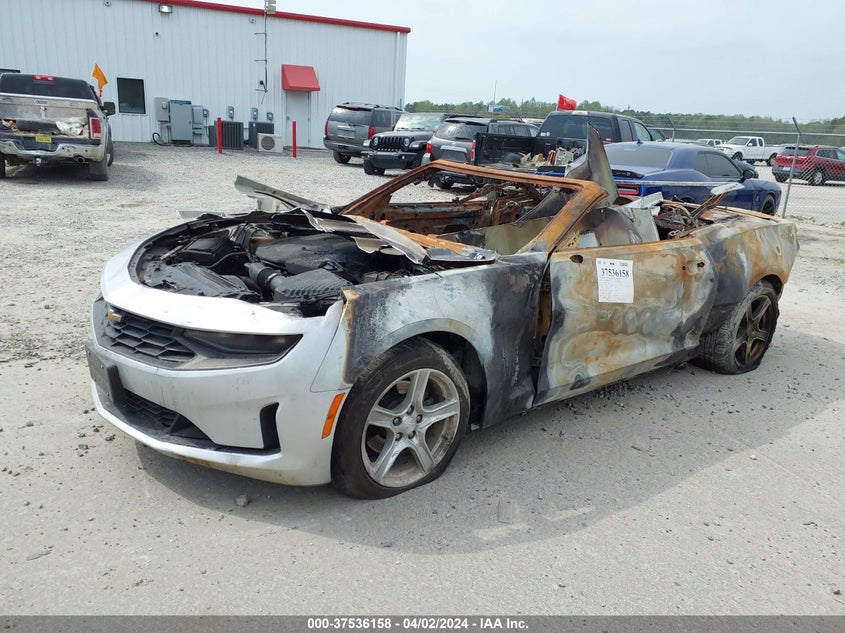 VIN 1G1FB3DS3K0127239 2019 CHEVROLET CAMARO 1LT
