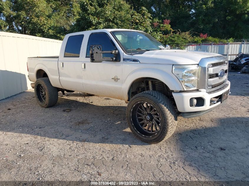 2013 Ford F-250 Lariat VIN: 1FT7W2BT4DEB23566 Lot: 37536402