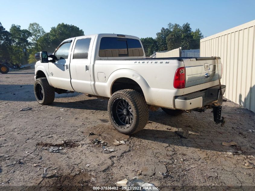 2013 Ford F-250 Lariat VIN: 1FT7W2BT4DEB23566 Lot: 37536402