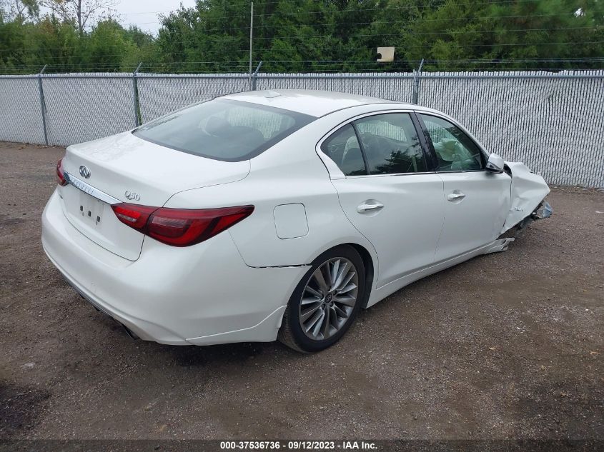 2018 Infiniti Q50 3.0T Luxe VIN: JN1EV7AR5JM435185 Lot: 37536736