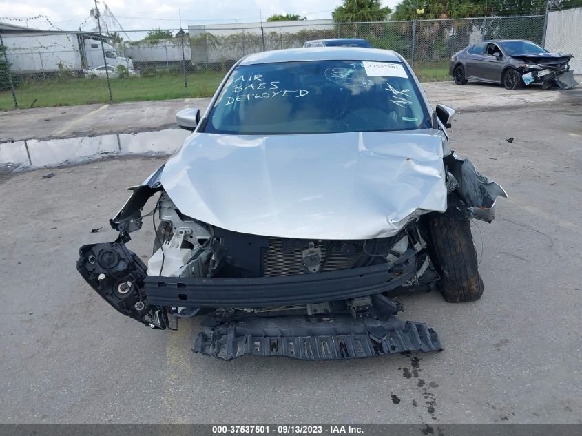 2019 Nissan Sentra S VIN: 3N1AB7APXKY257472 Lot: 37537501