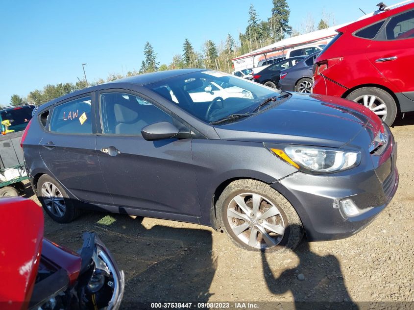 2012 Hyundai Accent Se VIN: KMHCU5AE0CU048776 Lot: 37538447