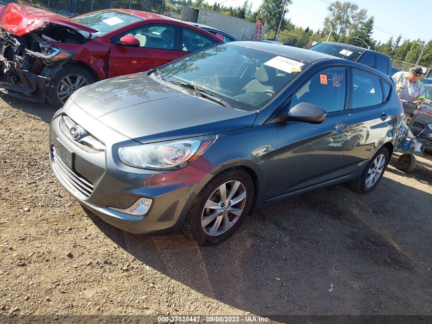 2012 Hyundai Accent Se VIN: KMHCU5AE0CU048776 Lot: 37538447