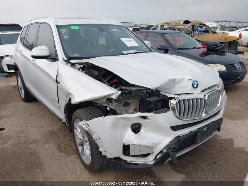 2016 BMW X3 Sdrive28I VIN: 5UXWZ7C52G0R32497 Lot: 37538652