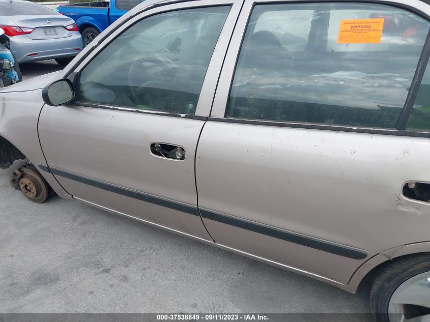 1999 Chevrolet Prizm VIN: 1Y1SK5489XZ418686 Lot: 37538849