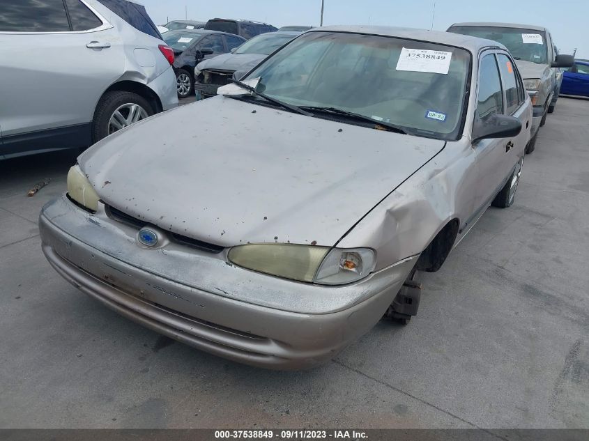 1999 Chevrolet Prizm VIN: 1Y1SK5489XZ418686 Lot: 37538849