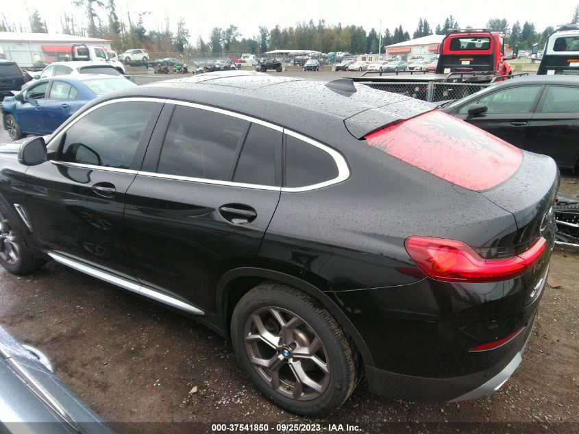 2022 BMW X4 xDrive30I VIN: 5UX33DT02N9J50684 Lot: 37541850