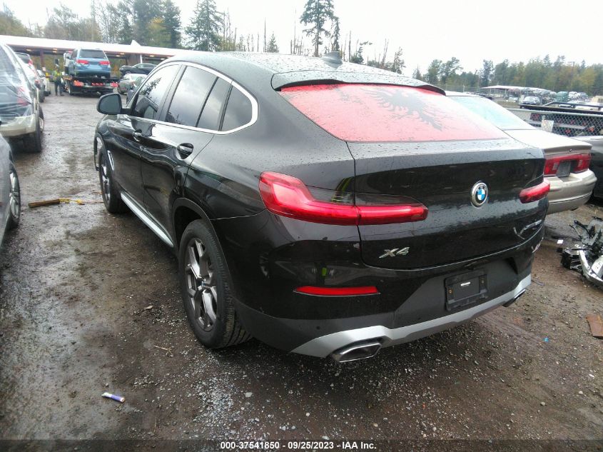 2022 BMW X4 xDrive30I VIN: 5UX33DT02N9J50684 Lot: 37541850