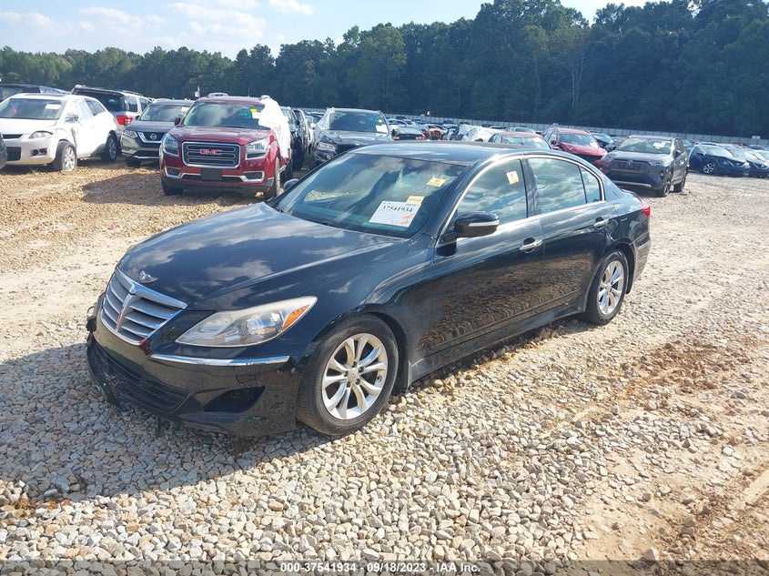 2013 Hyundai Genesis 3.8 VIN: KMHGC4DD7DU209465 Lot: 37541934