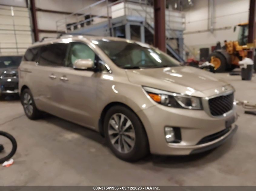 2015 Kia Sedona Sx VIN: KNDMC5C15F6037853 Lot: 37541956